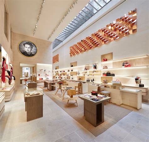 inside Louis Vuitton store